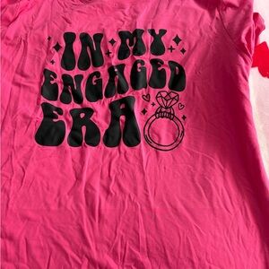 Pink 'In My Engaged Era' T-Shirt